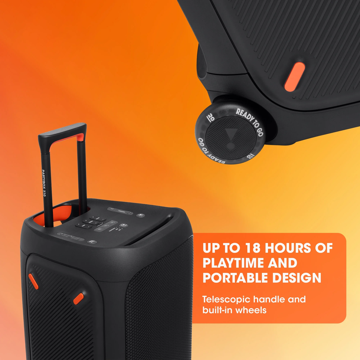 JBL PartyBox 310 Bluetooth Speaker - Black for sale online JBL PartyBox 310 Bluetooth Speaker - Black for sale online