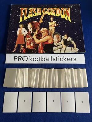 FKS Flash Gordon Album Aufkleber Zahlen auswählen oder auswählen Pro wiederhergestellt je 1,50 £