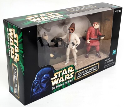 Hasbro Cantina Aliens Labria Nabrun Leids Takeel POTF Star Wars Figures ...