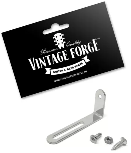 CHROME METAL PICKGUARD MOUNTING BRACKET FOR GIBSON EPIPHONE LES PAUL GUITAR NEW
