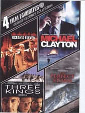 No Disc ORIGINAL COVER ART 4 Film Favorites George Clooney 2011 DVD Cover 