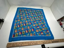 Vintage Whataburger Whataguy Addaboy Handkerchief Approximately 17.5" x 19.75"