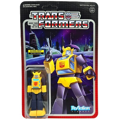 BUMBLEBEE FIGURE 2019 TRANSFORMERS SUPER7 HEROIC AUTOBOT OVP NEU REACTION MOVIE