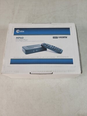 (NEW OPEN BOX) CE Labs HD Media Player MP60 1080P Digital Signage Player