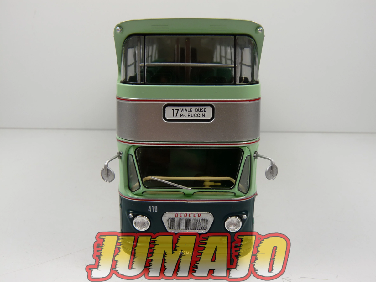 FIAT 412 AERFER 2729 ITALY 1961 AUTOCARS HACHETTE 1/43ème - Collection - Foto 8