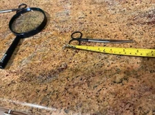 Curved Scissors  Very Sharp New 6”. Mailed 1st Class