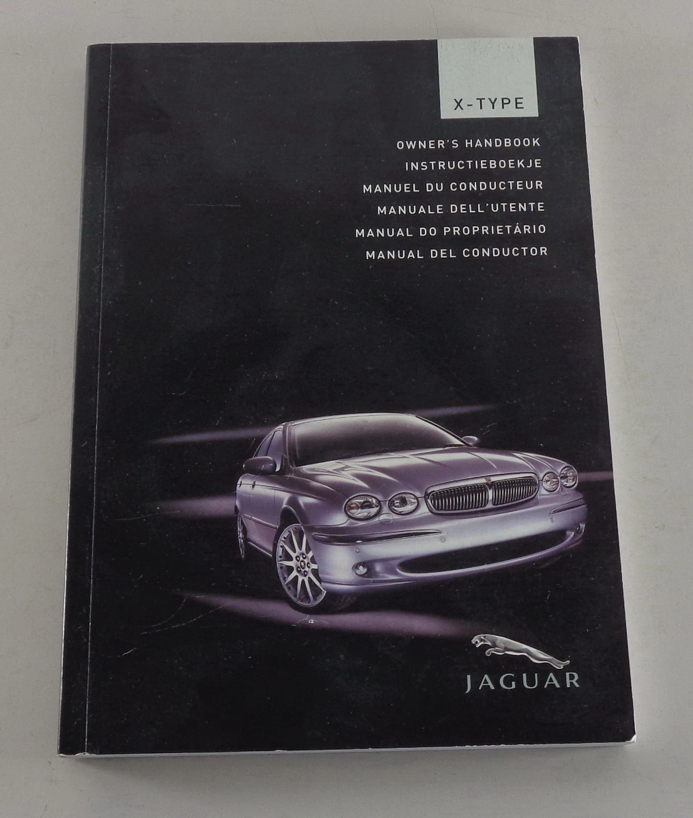 Instruction Manual Jaguar X-Type In Dutch Language From 08/2004