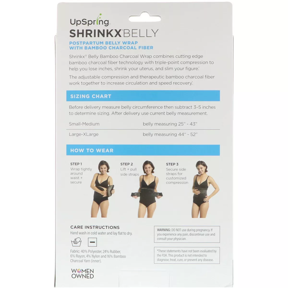 Charcoal post pregnancy sales belly wrap