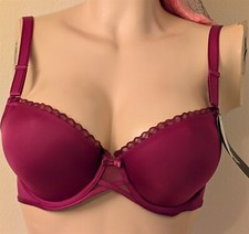 Paramour by Felina Peridot Demi Contour Bra 225073 Ruby 40C