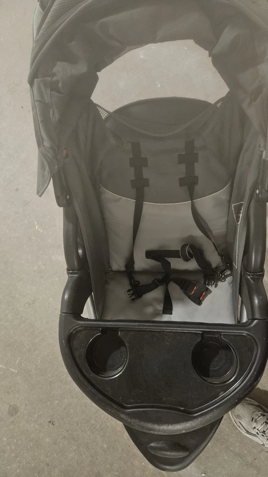 Baby Trend JG94068 Expedition  Black Jogger Stroller - Black - Image 2 of 4