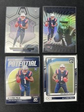 2024 Ja’Lynn Polk (4) Rookie Card Lot Panini Football NFL WR Patriots F271