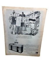 1982 Kodak Copiers Vintage Print Ad Baseball Cartoon Office Art