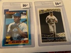 KEN GRIFFEY JR. 4-Cards inc.  (2) 1990 TOPPS #336  - 1993 Topps Black Gold #33
