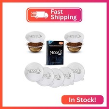 Nessus 100 PCS Original Aluminum Foil Lids from Vertuo Reusable Pods Kit, ALSea