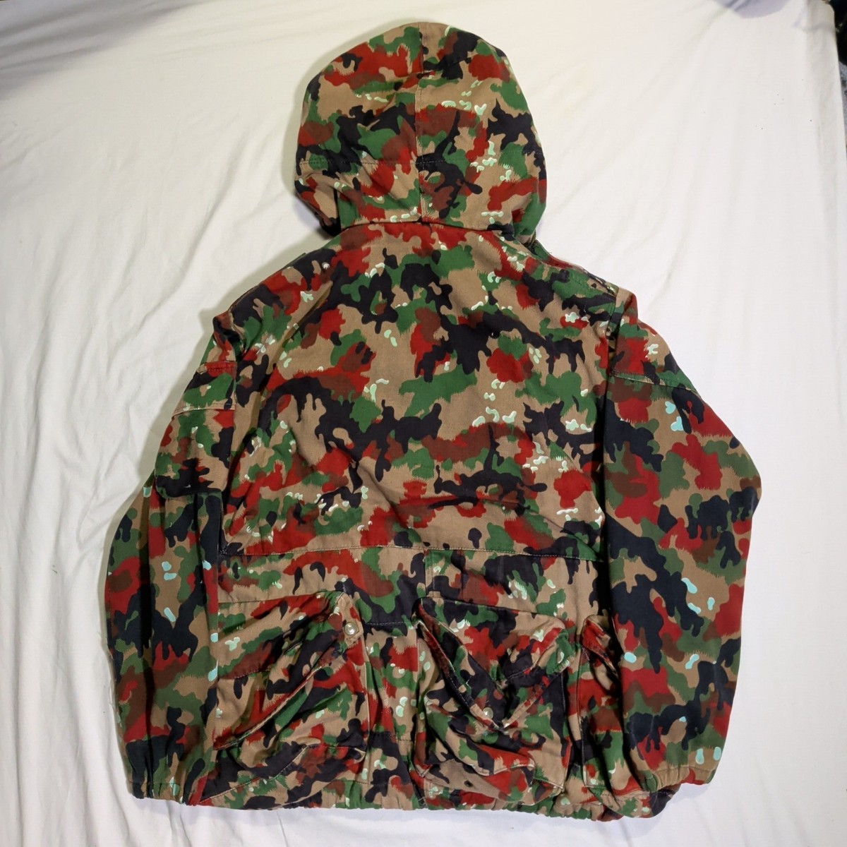 Swiss Army M70 Alpenflage Field Parka Jacket Mens EU 52 US 42