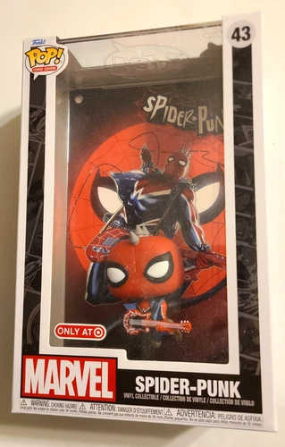 Funko Pop Comic Cover Marvel #43 Spider-Punk Vinyl Figure, Target Exclusive