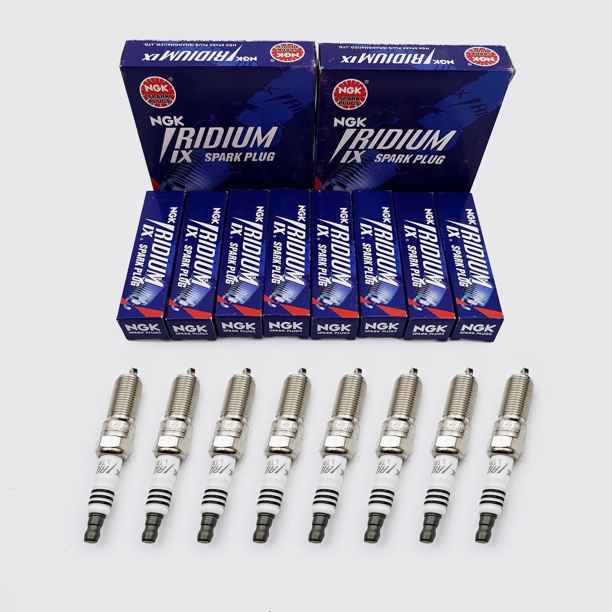 8PCS NGK #6509 LTR6IX-11 OEM Iridium IX Spark Plugs  For 11-15 Ford 5.0L
