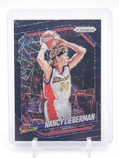 NANCY LIEBERMAN 2025-26 PRIZM WNBA BLACK VELOCITY /39 #34 MERCURY Q5908