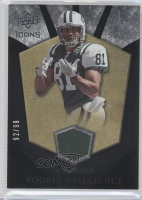 2008 Icons Rookie Brilliance Rainbow Gold Jerseys 92/99 Dustin Keller #RB16 0f6