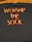 Vintage WWF WWE Mankind & Mr. Socko T‑Shirt – “Worship the Sock” – Attitude Era — photo 7