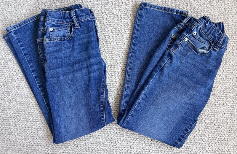 GUC 2 pr Boys Gap Denim Stretch Straight Blue Pants Jeans 10