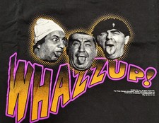 The Three Stooges VTG Y2K T Shirt WHAZZUP Larry - Curly - Moe Never Worn