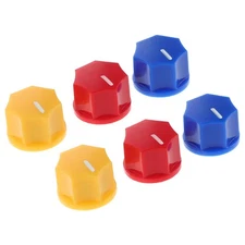  6 Pcs Pedal Control Knobs Electric Guitar Tone Replacement Knob‘