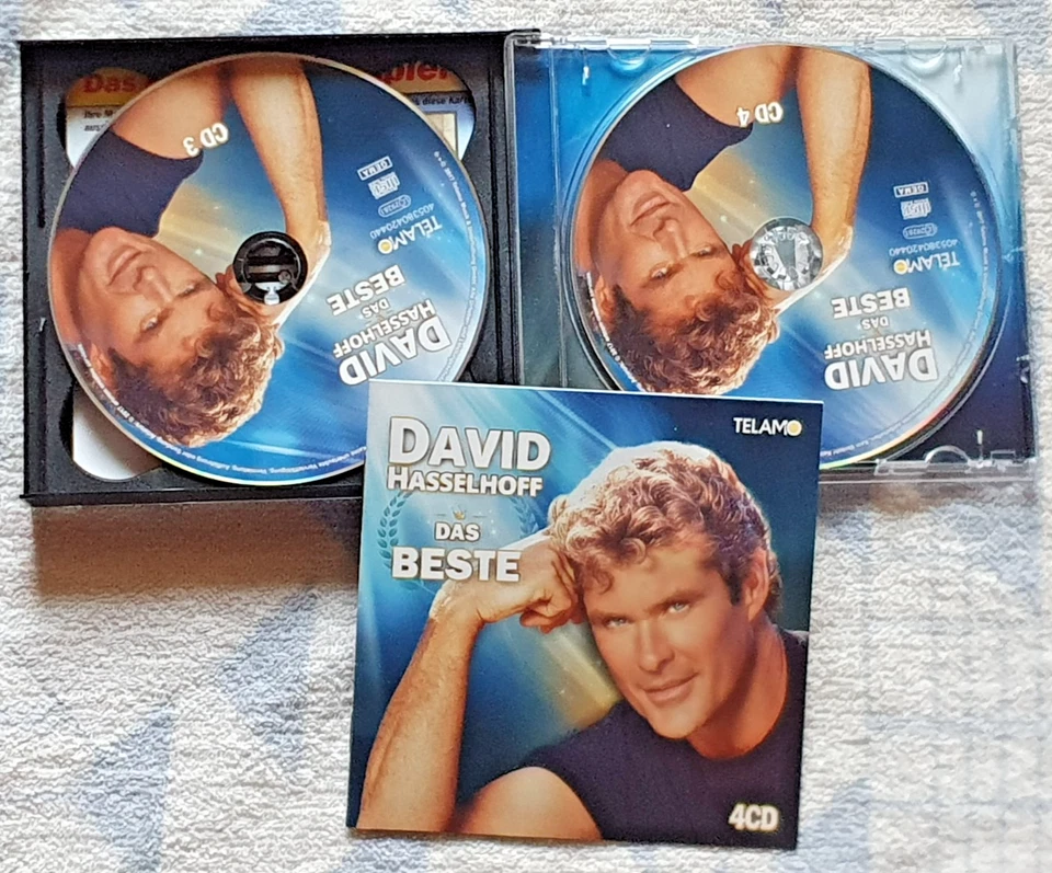 David Hasselhoff  Das Beste inkl. 6 Karaoke-Songs Box-Set  4 CDs - Bild 3 von 4