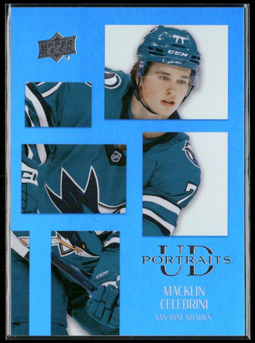 2024-25 Upper Deck Series 2 - Ud Portraits Macklin Celebrini #P37 (RC)