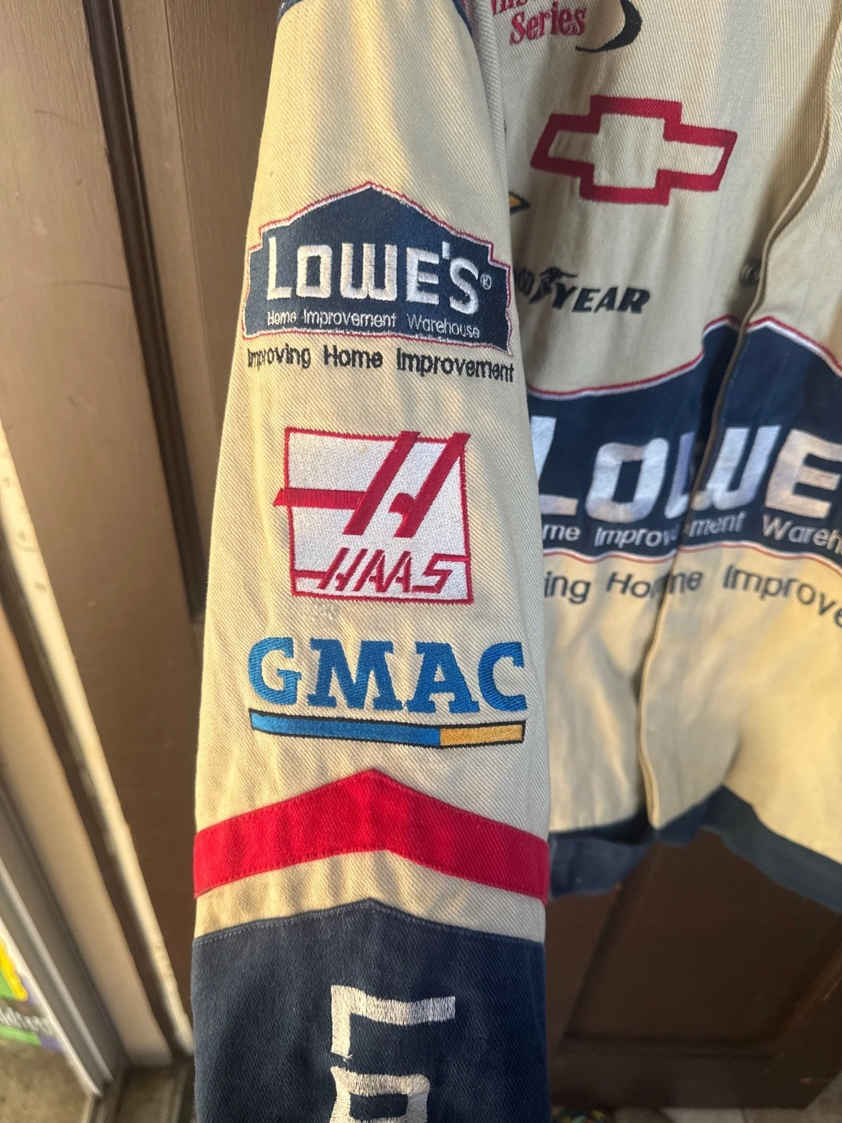 Vintage Jeff Hamilton Jimmie Johnson #48 NASCAR Jacket — XL + 2005 Pin - product detail image 3