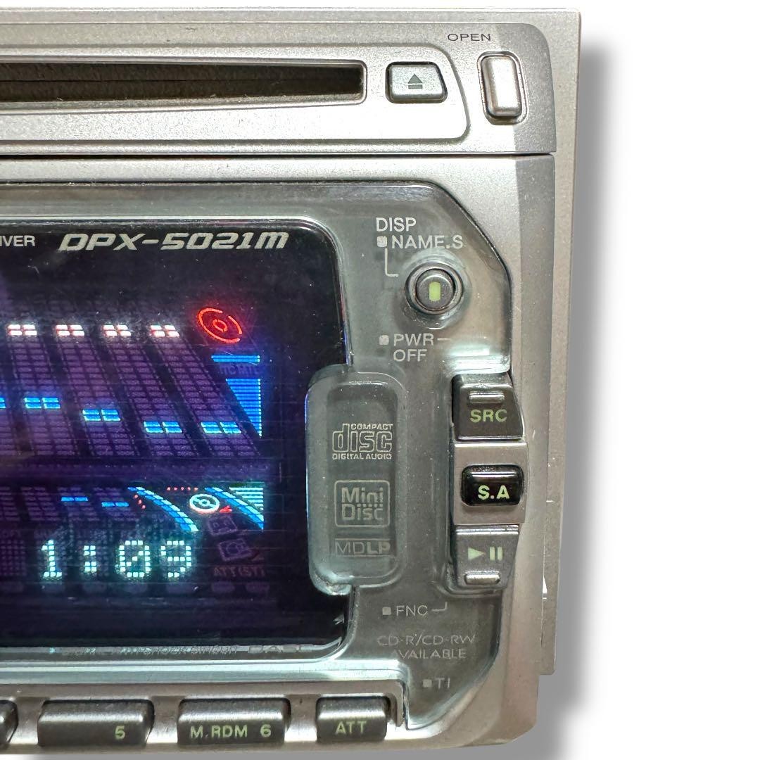 KENWOOD DPX-5021M 2001 2DIN CD MD Car Audio Working Tested