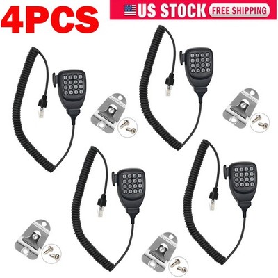4PCS 8Pin Microphone For Kenwood TM-281A 271A TM-471A TM-V71A Radio KMC-32 US
