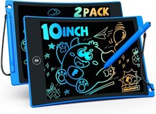 2 Pack LCD 10in Erasable Doodle Board Tablet - QUICK 2-DAY SHIPPING 