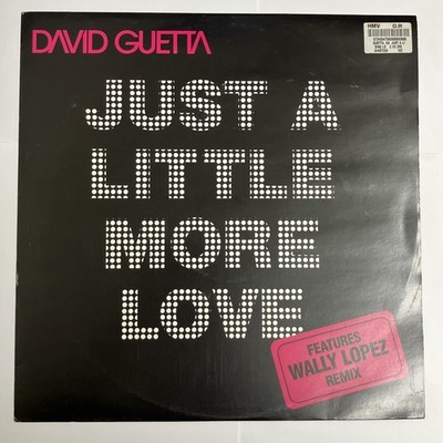 David Guetta / Chris Willis - Just A Little More Love - Virgin 12'' 2003 House