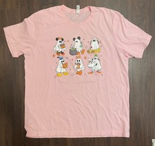 Mickey And Friends Halloween Shirt Size XL