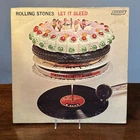Rolling Stones Let It Bleed Vinyl Record 1969 First US Waddell Pressing VG+