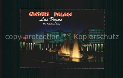 Las Vegas Nevada Ceasers Palace By Night