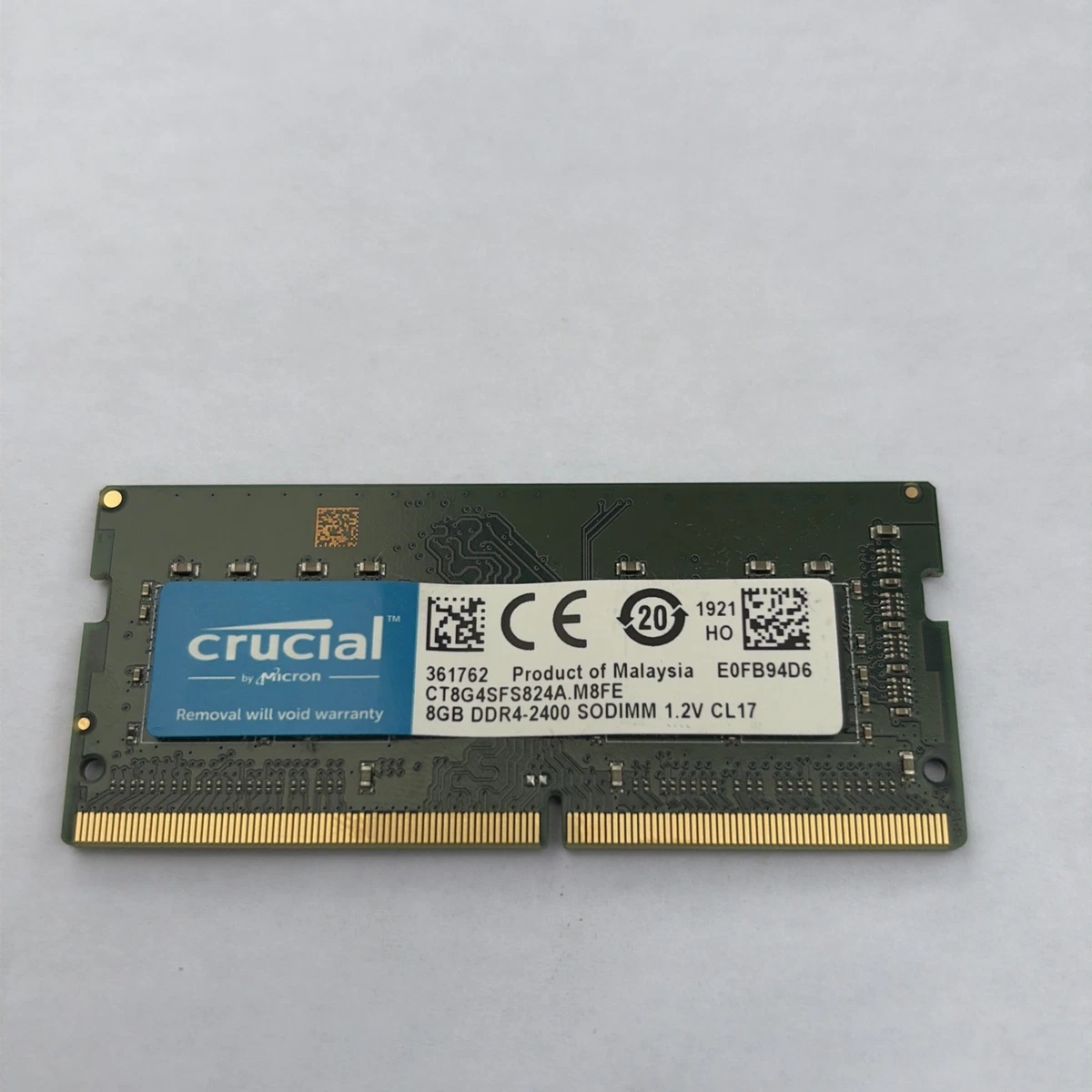 Crucial DDR4 SDRAM 8 GB Total Capacity Memory (RAM) for sale | eBay