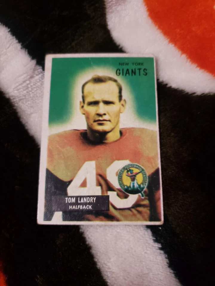 1955 tom landry. vg condition. original. - Image 2 of 4