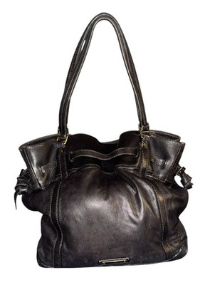 BURBERRY Y2K LYNHER GRANVILLE BRIDLE LAMBSKIN HOBO SHOULDER TOTE
