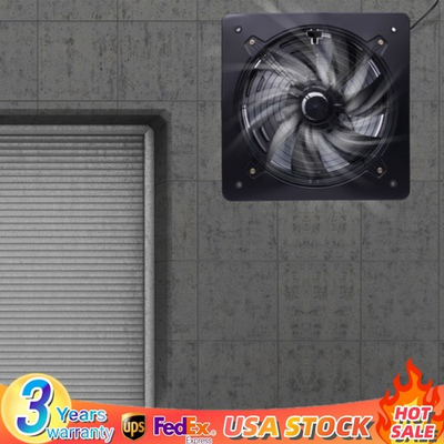 #ad #ad 16Inch Fan Utility Blower Industrial Axial Flow Exhaust Fan Black 2800r min 300W $114.42