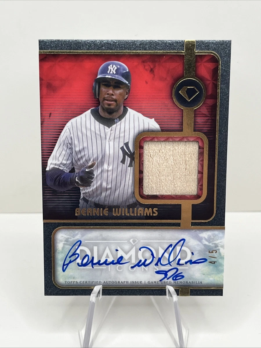 Bernie Williams Baseball Serial Numbered Sports Trading Cards
