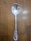 American Victorian By Lunt Sterling Silver Cream Soup Spoon No Mono 36g
