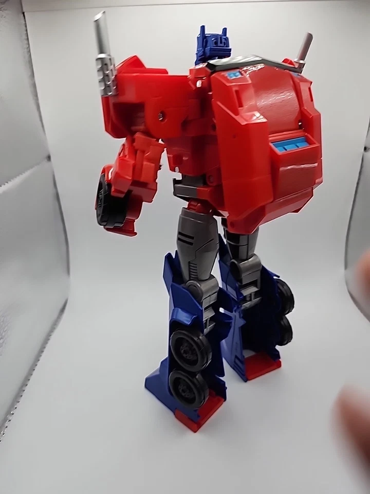 Optimus Prime Transformer Cyberverse Ultimate Class Used Matrix Mega Shot Loose - Image 3 of 4