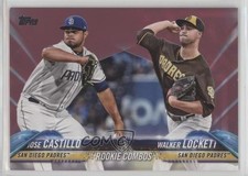 2018 Topps Update Mother's Day Hot Pink 4/50 Jose Castillo Walker Lockett 1u6