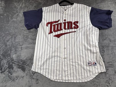 Minnesota Twins Torii Hunter MLB Baseball Trikot Vintage bestickt Größe 2XL