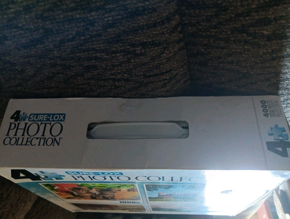 Sure-Lox 4-Photo Collection #14119YT 4-1000 Pc Puzzles Complete Kittens, Farm.. - Image 3 of 4