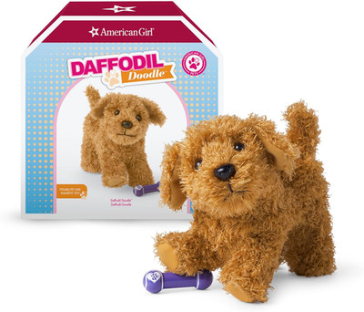 Truly Me 18-Inch Doll Pet Daffodil Doodle Dog with Magnetic Mouth to Hold Her Ba