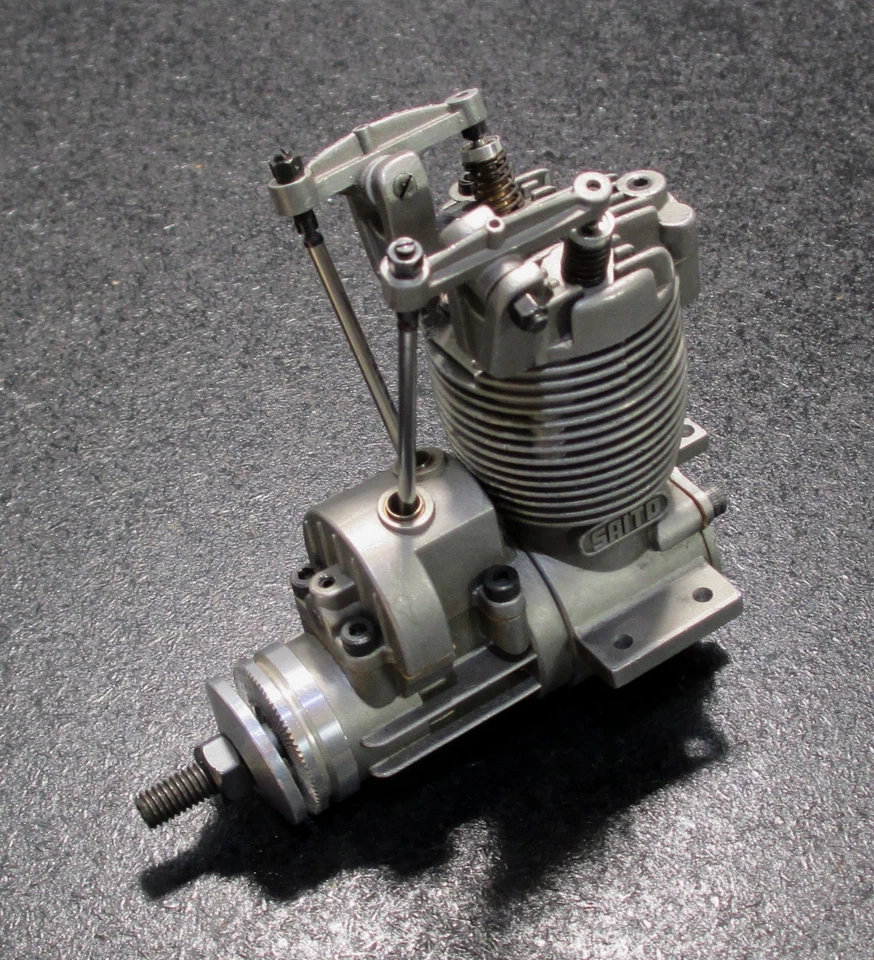 SAITO FA-30 Balancín Abierto 5cc 4 Tiempos Brillo Motor R/C para Aviones Nuevo f/s Foto 4 de 4