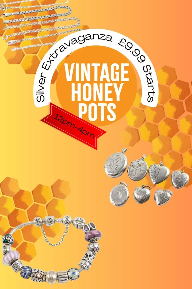 Silver Jewellery extravaganza | £9.99 starts | @VintageHoneyPots